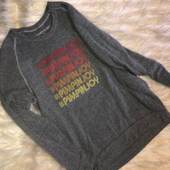 Grey Pimpin Joy Sweatshirt - Bobby Bones Show - Picture 5 of 5